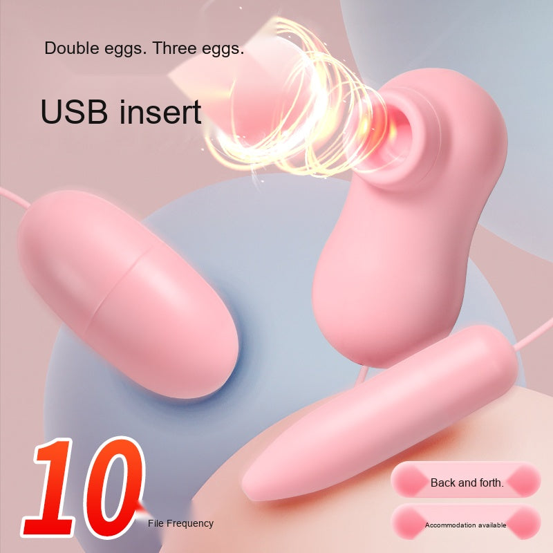 USB Rechargeable Suction Vibrator
