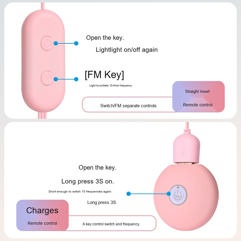 USB Rechargeable Suction Vibrator