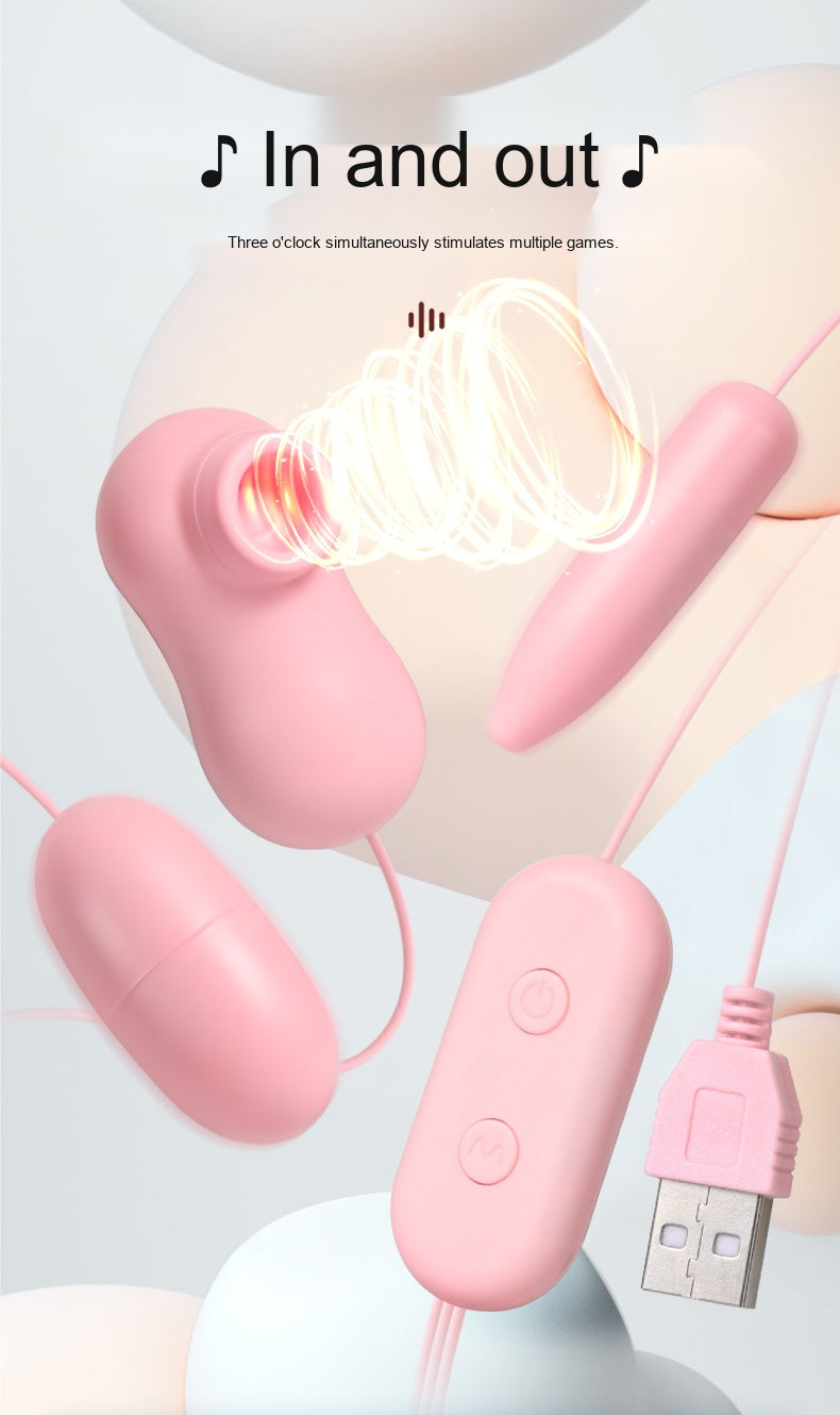 USB Rechargeable Suction Vibrator