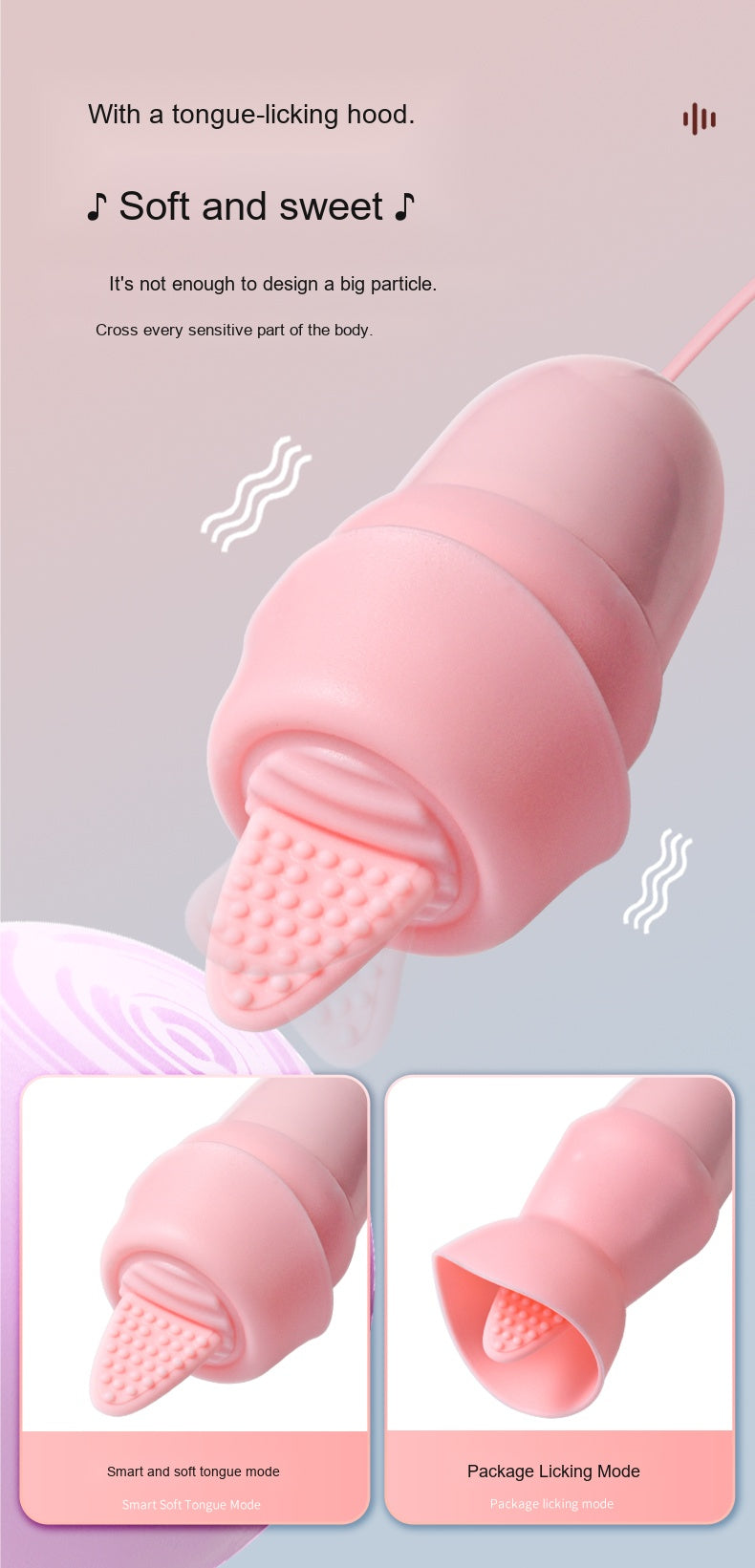 USB Rechargeable Suction Vibrator