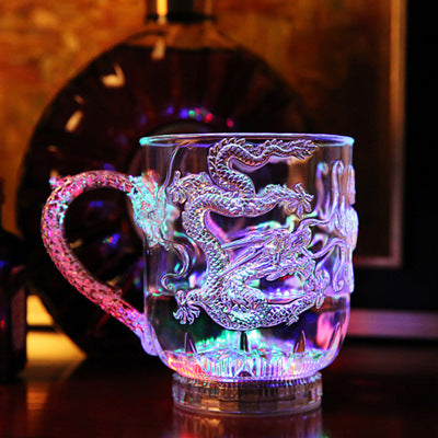Luminous Dragon Glass Mug